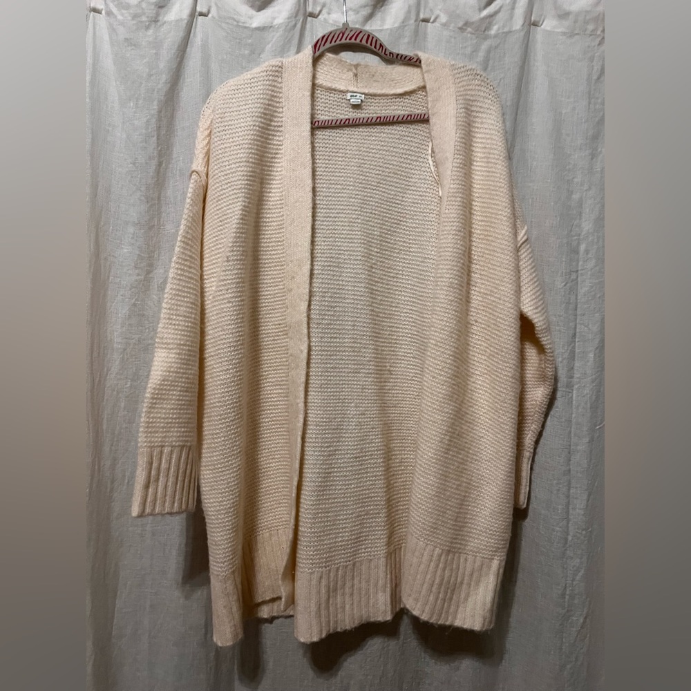 aerie long, oversized knit cardigan!!